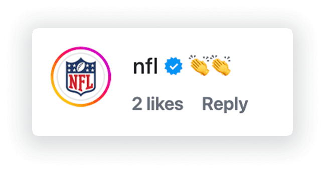 NFL community comment